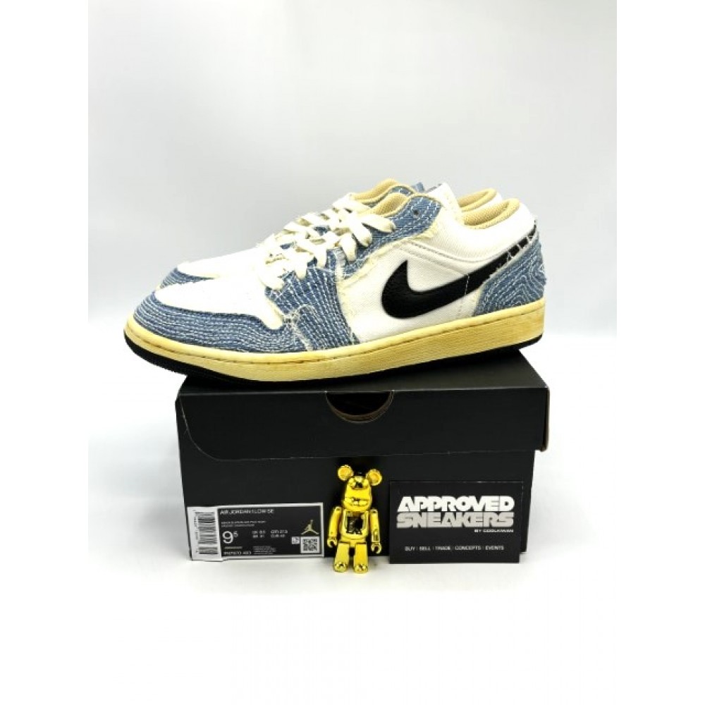 Nike Air Jordan 1 Low SE WRMK Sashiko Denim FN7670-493